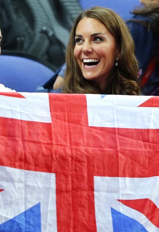 Dukungan Kate Middleton untuk tim Inggris Raya