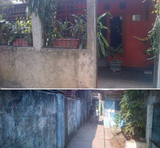 Rumah mantan Gubernur di gang sempit