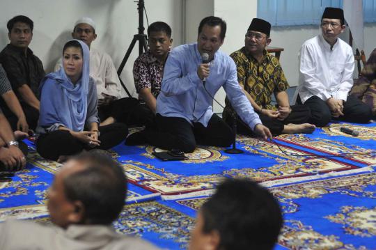 Marzuki Alie dan Nachrowi Ramli buka puasa bersama