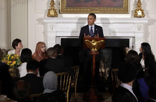 Buka bersama Presiden Barack Obama di Gedung Putih
