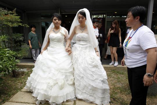 Perkawinan lesbian di Taiwan