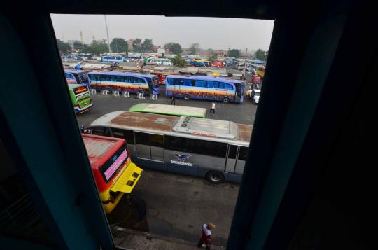 Suasana Terminal Pulogadung 