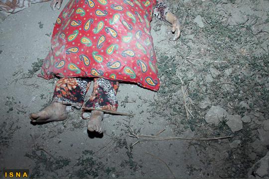 Suasana pencarian korban gempa Iran