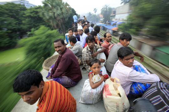 Mudik ala masyarakat Bangladesh