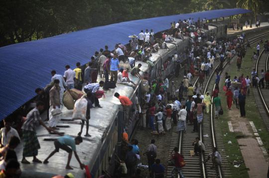 Mudik ala masyarakat Bangladesh