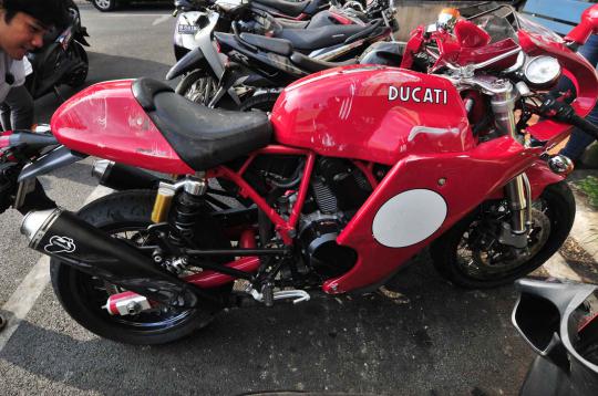 Ducati merah tunggangan terakhir bos Adaro 