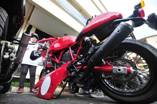 Ducati merah tunggangan terakhir bos Adaro 