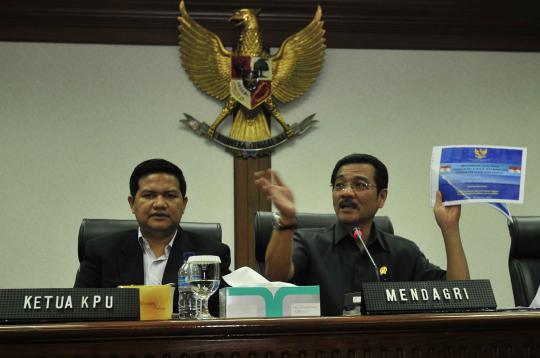 KPU dan Mendagri bahas kesiapan Pilpres 2014