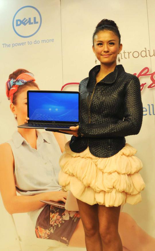 Agnes Monica jadi bintang Dell XPS