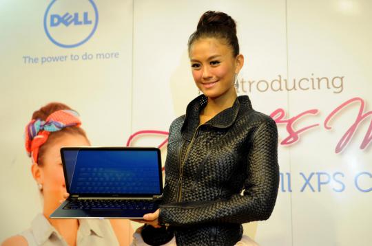 Agnes Monica jadi bintang Dell XPS