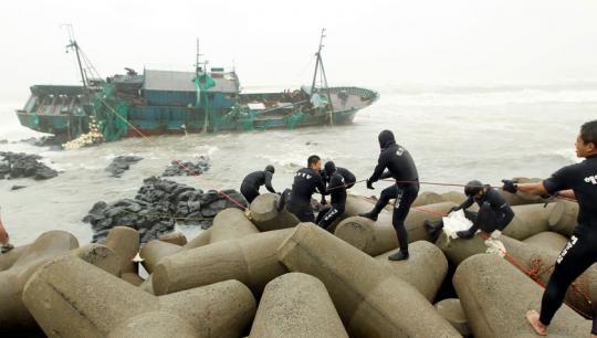 Topan Bolaven landa Korea Selatan