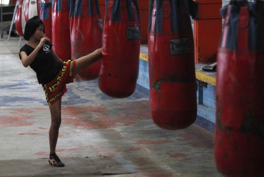 Latihan Muay Thai, beladiri kuno Thailand