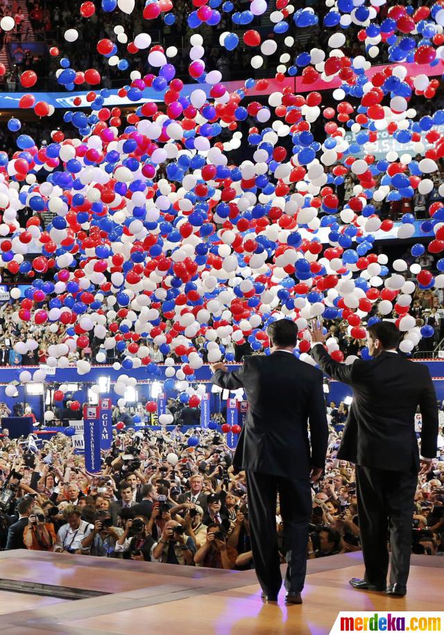 Foto : Partai Republik umumkan Romney sebagai capres 