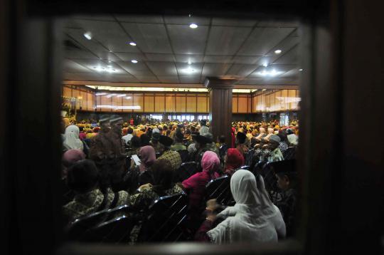 Foke hadiri acara pensiunan PNS di TMII