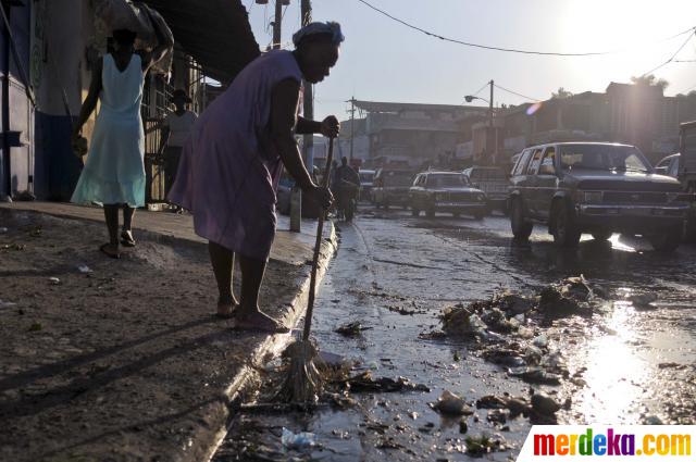 Foto : Wabah kolera ancam Haiti merdeka.com