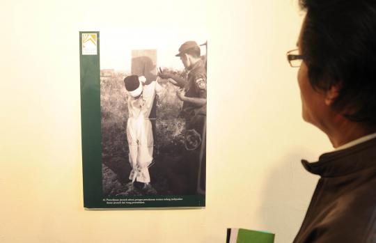 Pameran foto eksekusi mati Kartosoewirjo