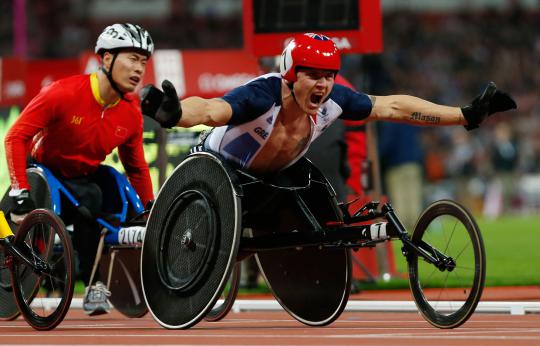 Momen-momen seru di Paralimpiade 2012