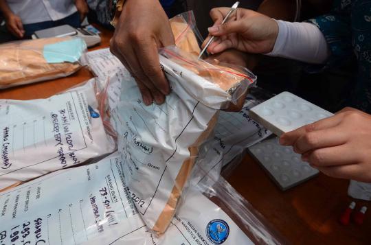 Sabu seberat 9.212,2 gram dimusnahkan BNN