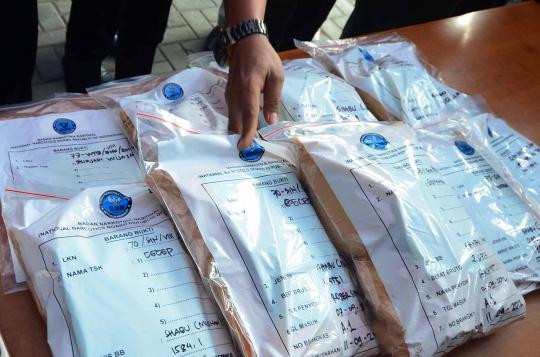 Sabu seberat 9.212,2 gram dimusnahkan BNN