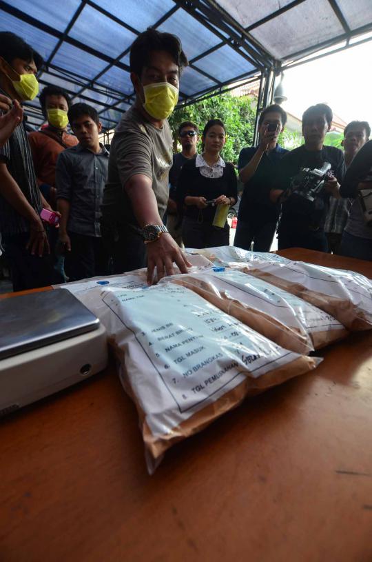 Sabu seberat 9.212,2 gram dimusnahkan BNN