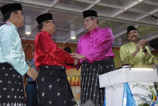 Presiden SBY buka PON XVIII Riau