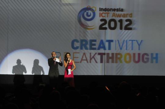 Malam penganugerahan Indonesia ICT Award 2012