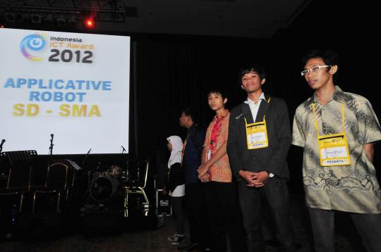 Malam penganugerahan Indonesia ICT Award 2012