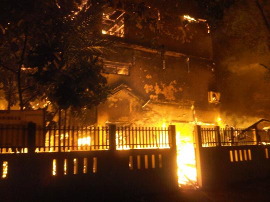 Kebakaran di SD Ade Irma Suryani Tebet, Jakarta Selatan