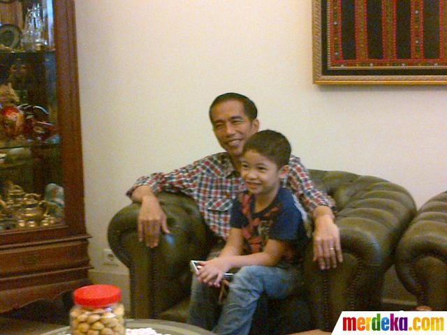 Foto : Jokowi sowan ke rumah mantan wakil presiden Jusuf 