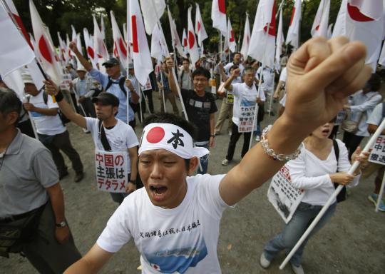 Demo anti China merebak di Tokyo