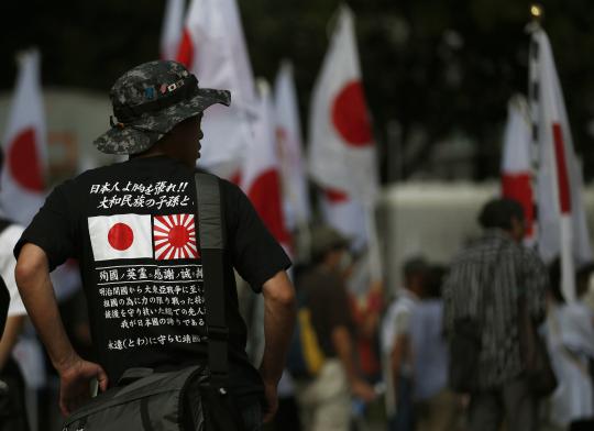 Demo anti China merebak di Tokyo