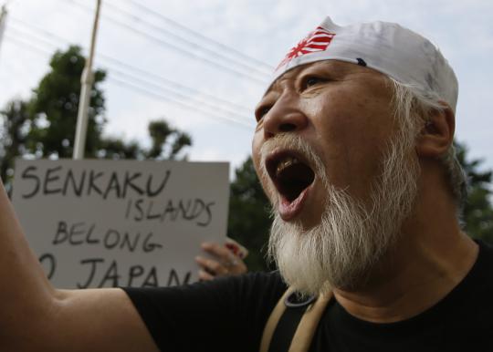 Demo anti China merebak di Tokyo