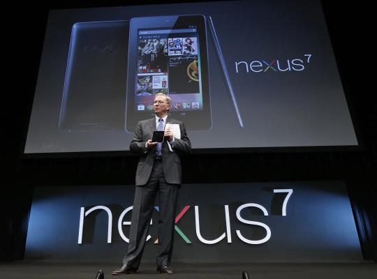 Jualan Google Nexus 7,  Eric Schmidt keliling Asia