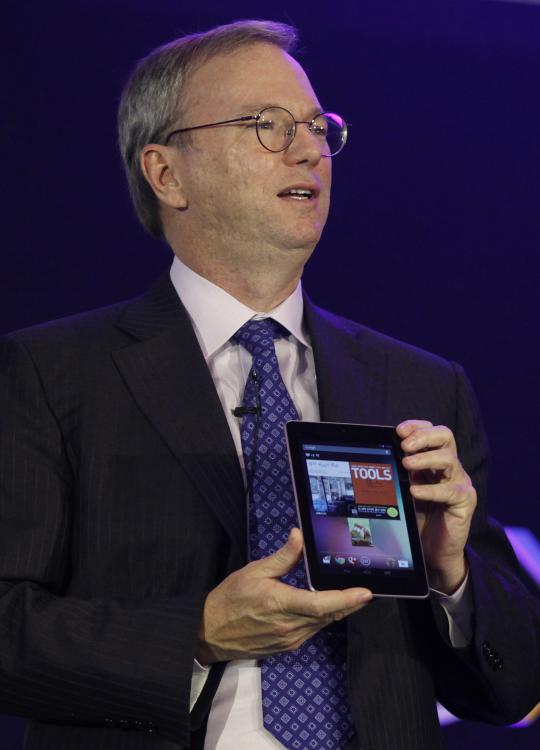 Jualan Google Nexus 7,  Eric Schmidt keliling Asia