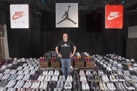 Koleksi 2.500 pasang sepatu Nike pecahkan rekor dunia