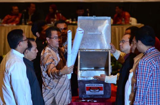 Hasil rekapitulasi KPU DKI, Jokowi-Ahok menang 