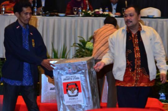 Hasil rekapitulasi KPU DKI, Jokowi-Ahok menang 