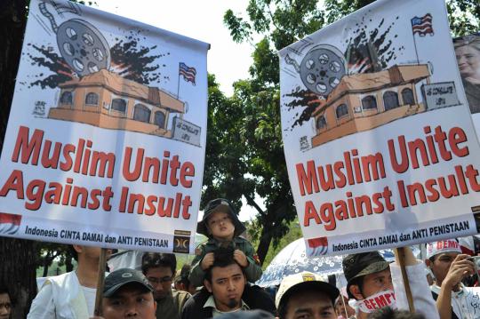  PKS protes film The Innocence of Muslims di Kedubes AS
