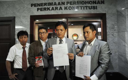 Empat kader Partai Gerindra gugat UU Pilpres ke MK