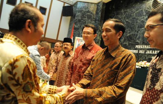 Jokowi-Ahok penuhi undangan Foke di Balai Kota DKI