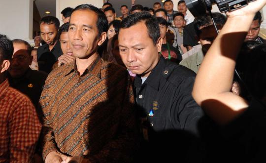 Jokowi-Ahok penuhi undangan Foke di Balai Kota DKI