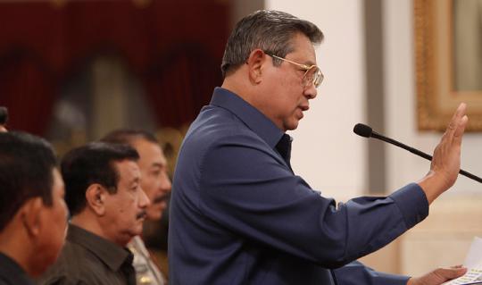 Pidato Presiden SBY tentang polemik antara KPK dan Polri