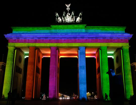 Warna-warni Festival Cahaya di Berlin