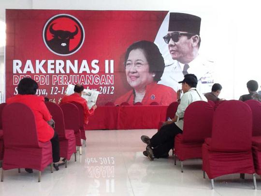 Reog Ponorogo sambut Megawati di Rakernas PDIP Surabaya