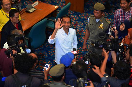 Jokowi-Ahok ikuti gladi bersih pelantikan Gubernur 