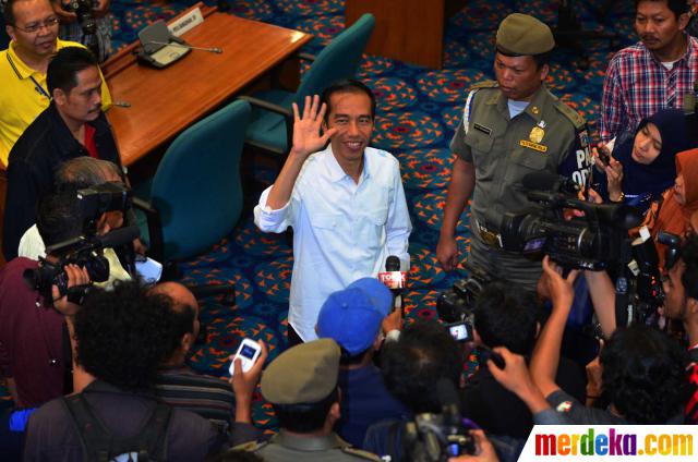 Foto : Jokowi-Ahok ikuti gladi bersih pelantikan Gubernur 