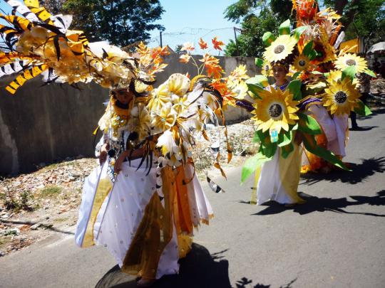 Semarak penuh warna di Batu Flower Festival