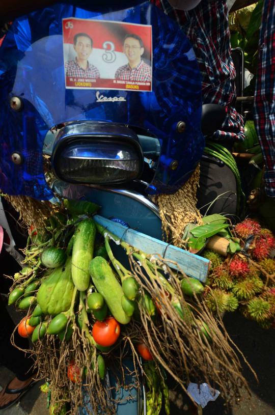 Pesta rakyat di jalan Kebon Sirih