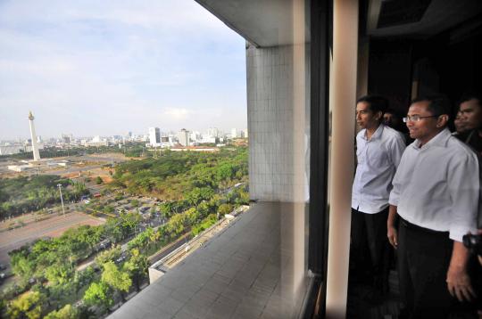 Jokowi temui Dahlan Iskan di Kementerian BUMN
