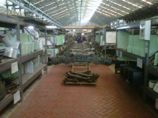 Mengintip pabrik panser di Bandung